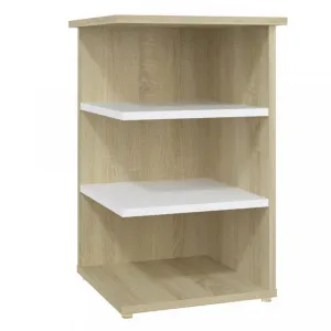 Regál DTD Dekorhome Černá