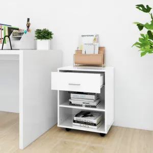Skrinka na kolieskach DTD Dekorhome Černá