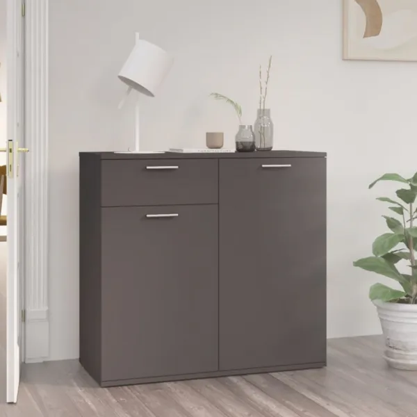 Komoda DTD Dekorhome Černá