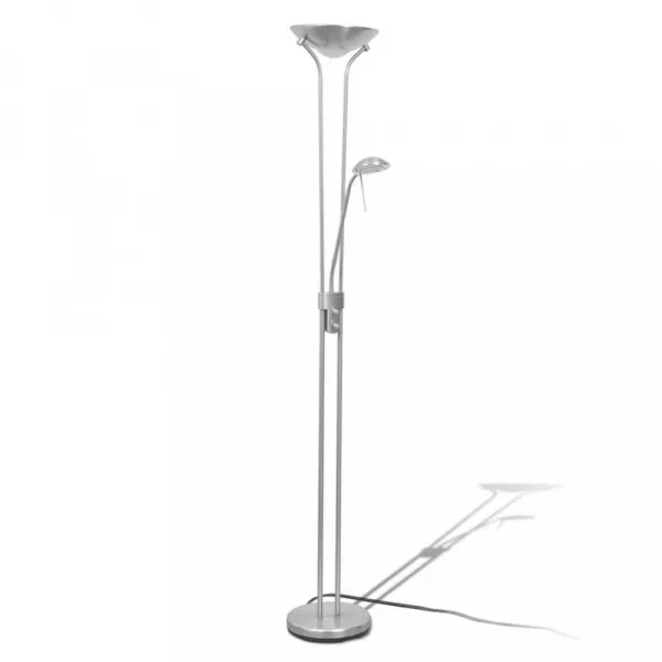 Stojací stmievací LED lampa Dekorhome Mosaz