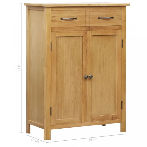 Komoda drevo / MDF Dekorhome Dub