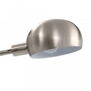 Stojaca lampa 200 cm Dekorhome Stříbrná