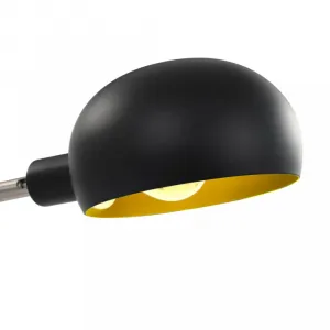 Stojaca lampa 200 cm Dekorhome Stříbrná