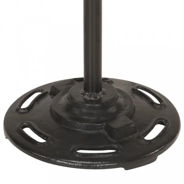 Stojacia lampa s 2 svietidlami liatina Dekorhome
