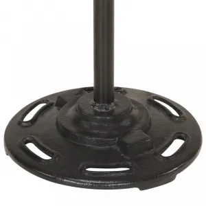 Stojacia lampa s 2 svietidlami liatina Dekorhome