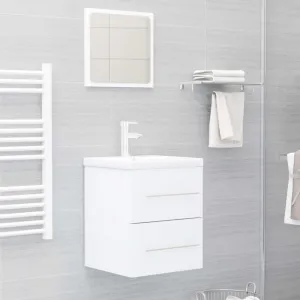 Skrinka pod umývadlo 41 cm Dekorhome Bílá
