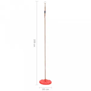 Detská hojdačka tanier 200 cm Dekorhome Modrá