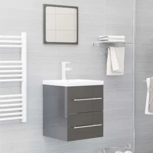 Skrinka pod umývadlo 41 cm Dekorhome Bílá