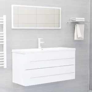 Skrinka pod umývadlo 100 cm Dekorhome Černá