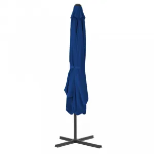 Záhradný slnečník 250x250 cm Dekorhome Černá