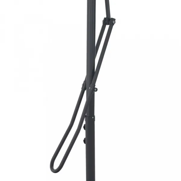 Záhradný slnečník 250x250 cm Dekorhome Černá