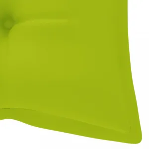 vidaXL Podložka na záhradnú lavicu, antracit 120x(50+50)x7 cm, oxford