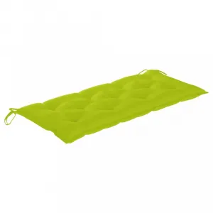 vidaXL Podložka na záhradnú lavicu, antracit 120x(50+50)x7 cm, oxford