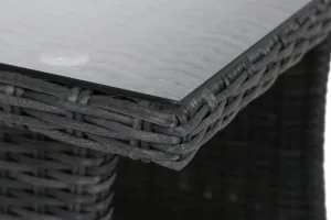 Záhradná rohová súprava polyratan