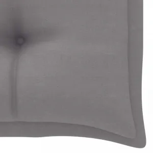 Záhradná lavica s poduškou 112 cm Dekorhome Světle modrá
