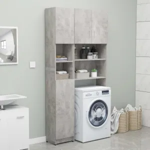 Kúpeľňová skrinka vysoká Dekorhome Beton