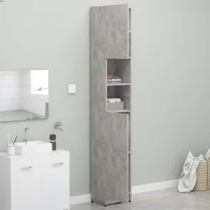 Kúpeľňová skrinka vysoká Dekorhome Beton
