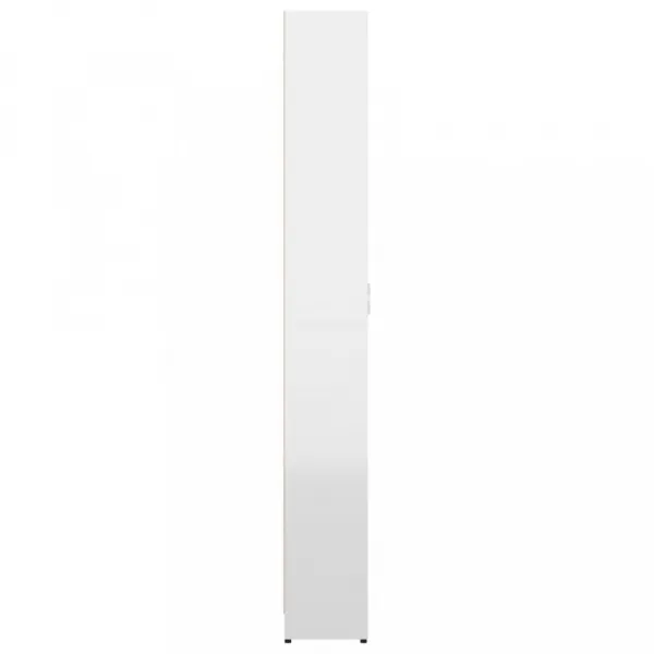 vidaXL Šatník do chodby, biely 55x25x189 cm, kompozitné drevo