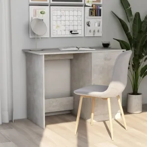 Písací stôl so skrinkou 100x50 cm Dekorhome Černá