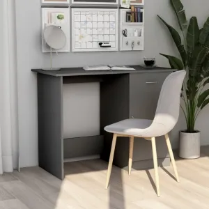 Písací stôl so skrinkou 100x50 cm Dekorhome Černá