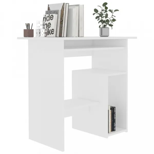 Počítačový stôl 80x45 cm Dekorhome Bílá