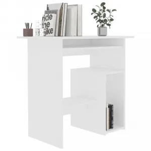 Počítačový stôl 80x45 cm Dekorhome Bílá