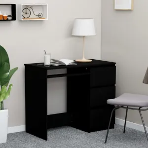Písací stôl so zásuvkami 90x45 cm Dekorhome Beton