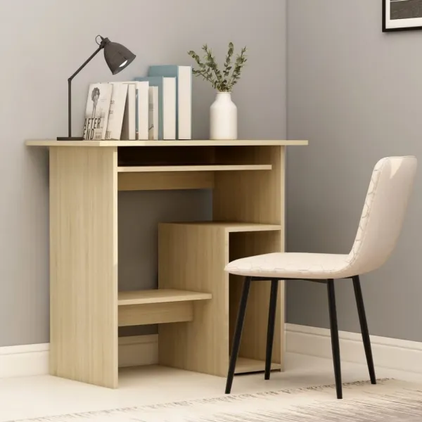 Počítačový stôl 80x45 cm Dekorhome Bílá