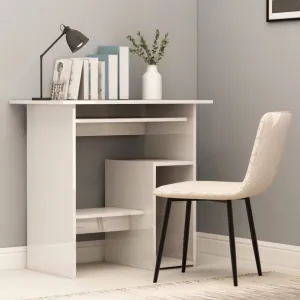 Počítačový stôl 80x45 cm Dekorhome Bílá
