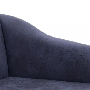 Leňoška umelá koža Dekorhome Bílá