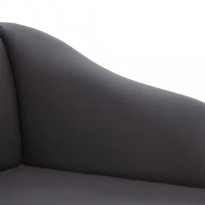 Leňoška umelá koža Dekorhome Bílá