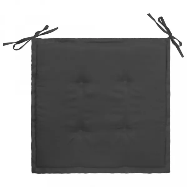 vidaXL Podložky na záhradné stoličky 4 ks 40x40x3 cm, oxfordská látka