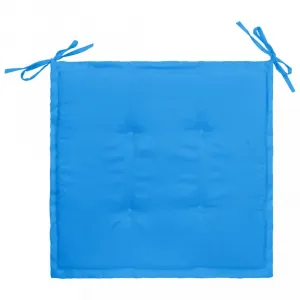 vidaXL Podložky na záhradné stoličky 4 ks 40x40x3 cm, oxfordská látka