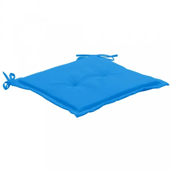 vidaXL Podložky na záhradné stoličky 4 ks 40x40x3 cm, oxfordská látka