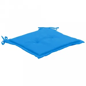 vidaXL Podložky na záhradné stoličky 4 ks 40x40x3 cm, oxfordská látka