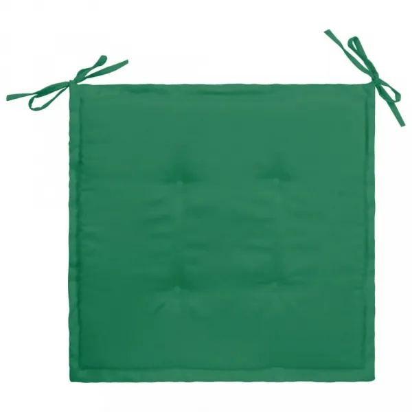 vidaXL Podložky na záhradné stoličky 4 ks 40x40x3 cm, oxfordská látka