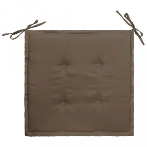 vidaXL Podložky na záhradné stoličky 4 ks 40x40x3 cm, oxfordská látka