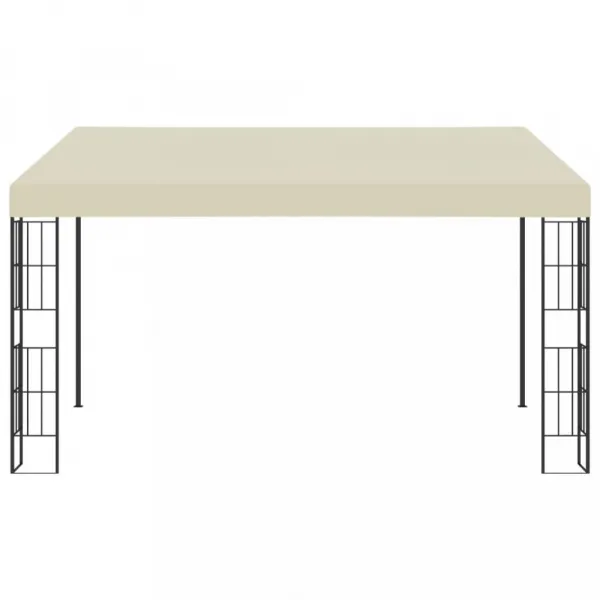 Záhradný altánok k stene 3 x 4 m Dekorhome