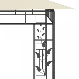 Záhradný altánok s moskytiérou 6 x 3 m Dekorhome Antracit