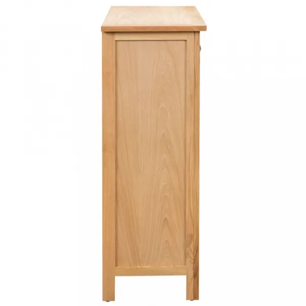 Stojan na víno drevo / MDF Dekorhome Dub