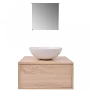 Kúpeľňový set 3 ks Dekorhome Černá