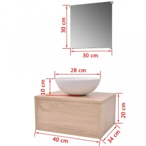 Kúpeľňový set 3 ks Dekorhome Černá