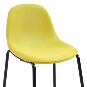 Barový set 5ks textil / biela Dekorhome Černá