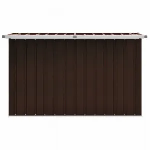 Záhradný úložný box 149x99x93 cm oceľ Dekorhome Šedá
