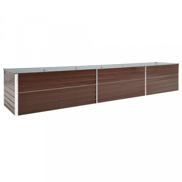 Záhradný kvetináč 440x80x68 cm Dekorhome Šedá