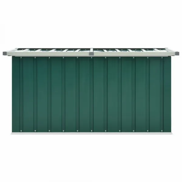 Záhradný úložný box 129x67x65 cm oceľ Dekorhome Hnědá