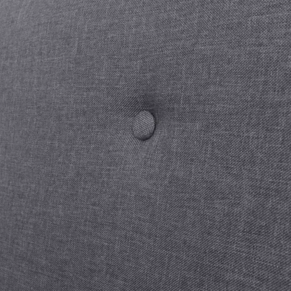 Kreslo textil / drevo Dekorhome Světle šedá