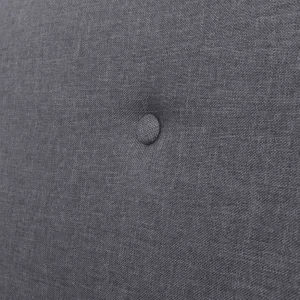 Kreslo textil / drevo Dekorhome Světle šedá