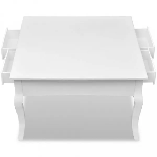 Konferenčný stolík Acate drevo / MDF Dekorhome Bílá