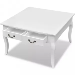 Konferenčný stolík Acate drevo / MDF Dekorhome Bílá